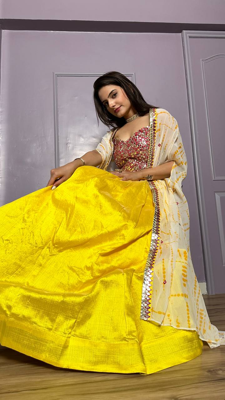 elevate your style with this Stylish Indo western Lehenga set
