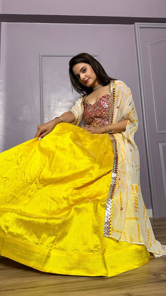 elevate your style with this Stylish Indo western Lehenga set