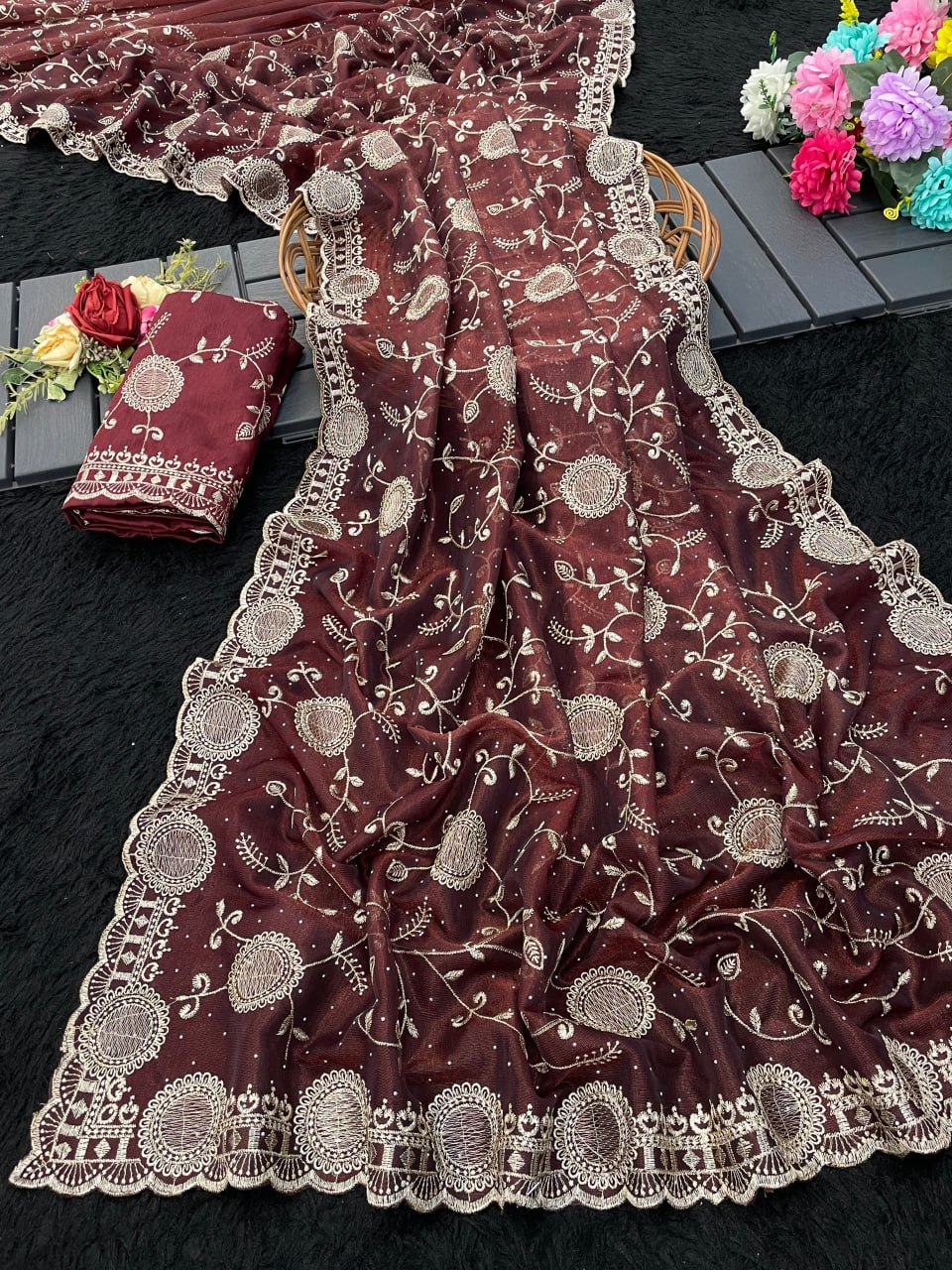 Launching New Designer saree