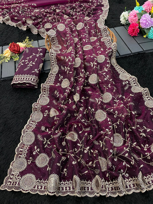 Launching New Designer saree