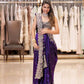 Heavy soft Rangoli silk fabric coding with sequence Saree
