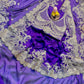 Heavy soft Rangoli silk fabric coding with sequence Saree