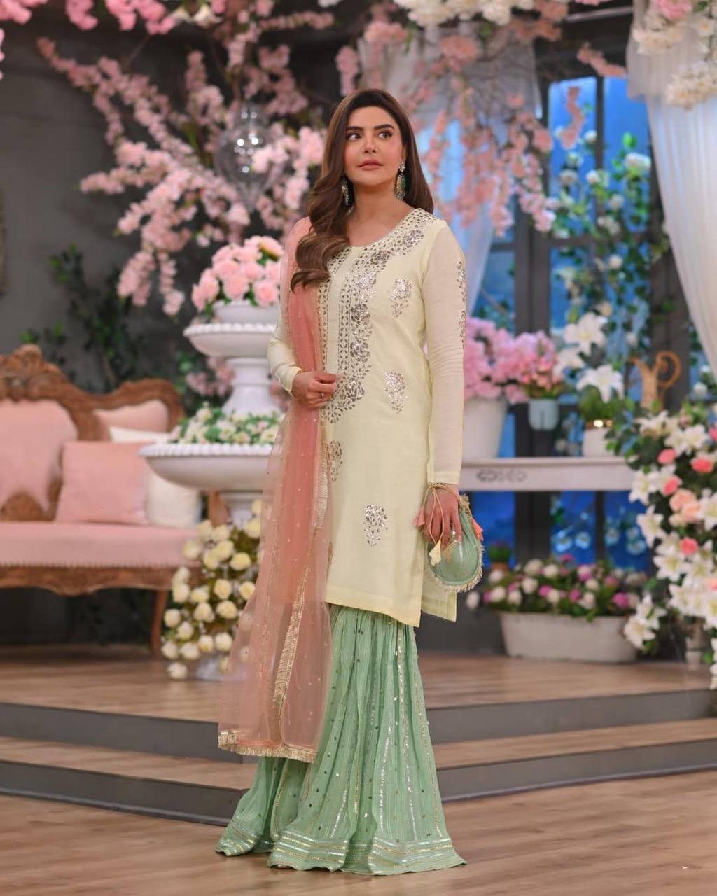 THIS NEWLY LAUNCHED KURTI-SHARARA SET