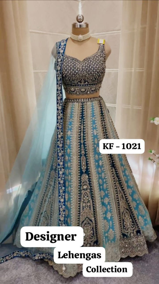 BRIDAL WEAR HEAVY EMBROIDERY & HAND WORK LEHENGAS