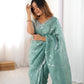 Sari en soie Rangoli douce pour tenue de soirée
