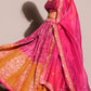 Sehen Sie umwerfend aus in diesem wunderschönen cremefarbenen Lehenga-Set