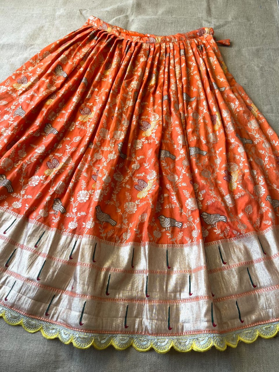 Muniya Border Paithani Lehenga Choli