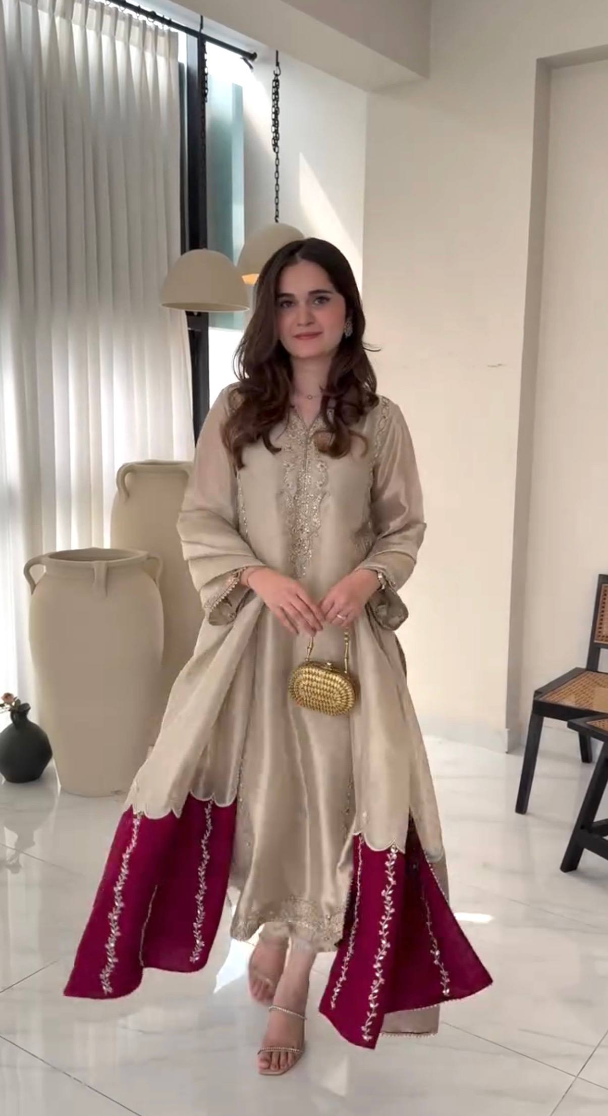 Launching New Đěsigner Party Wear Look Pur Top Plazzo & Dupatta Set