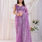 Cocktail Party Wear Twill net Saree