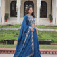 Vichitra Silk With Heavy Sequins & Thread Embroidered work Lehenga