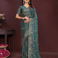 Party Wear rangoli silk Saree