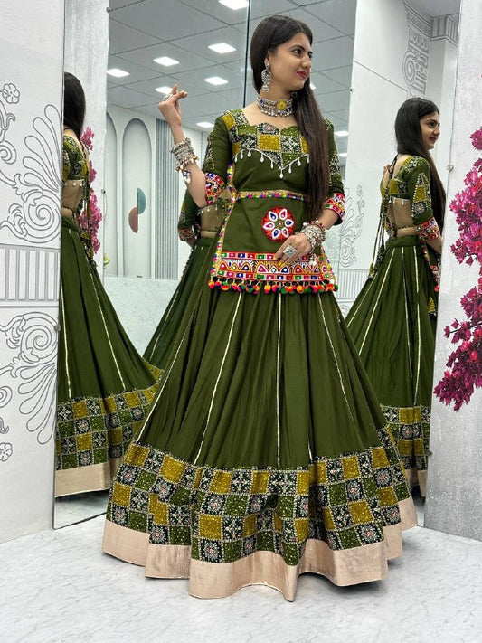 Pure Cotton Launching Navratri Special Lehenga Choli