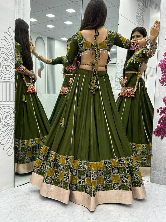 Pure Cotton Launching Navratri Special Lehenga Choli