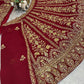 Sehen Sie umwerfend aus in diesem wunderschönen cremefarbenen Lehenga-Set