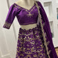 Célébrez le charme de la culture indienne avec ce magnifique ensemble lehenga