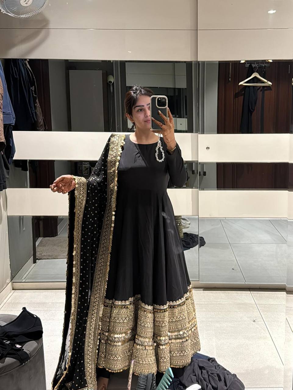 PREMIUM-FERTIGANZUG-SET AUS ANARKALI