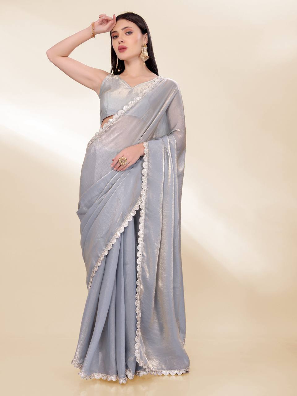 Looking some one for this same colour beautiful Saree
