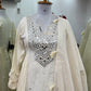 Pure Khadi cotton With Khatli work with real Mirror Suit