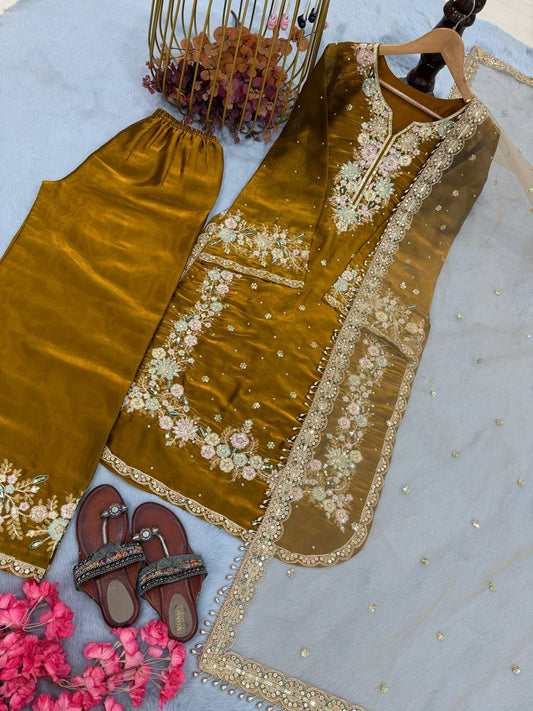 PREMIUM DESIGNER READYMADE TOP PLAZZO COLLECTIONS