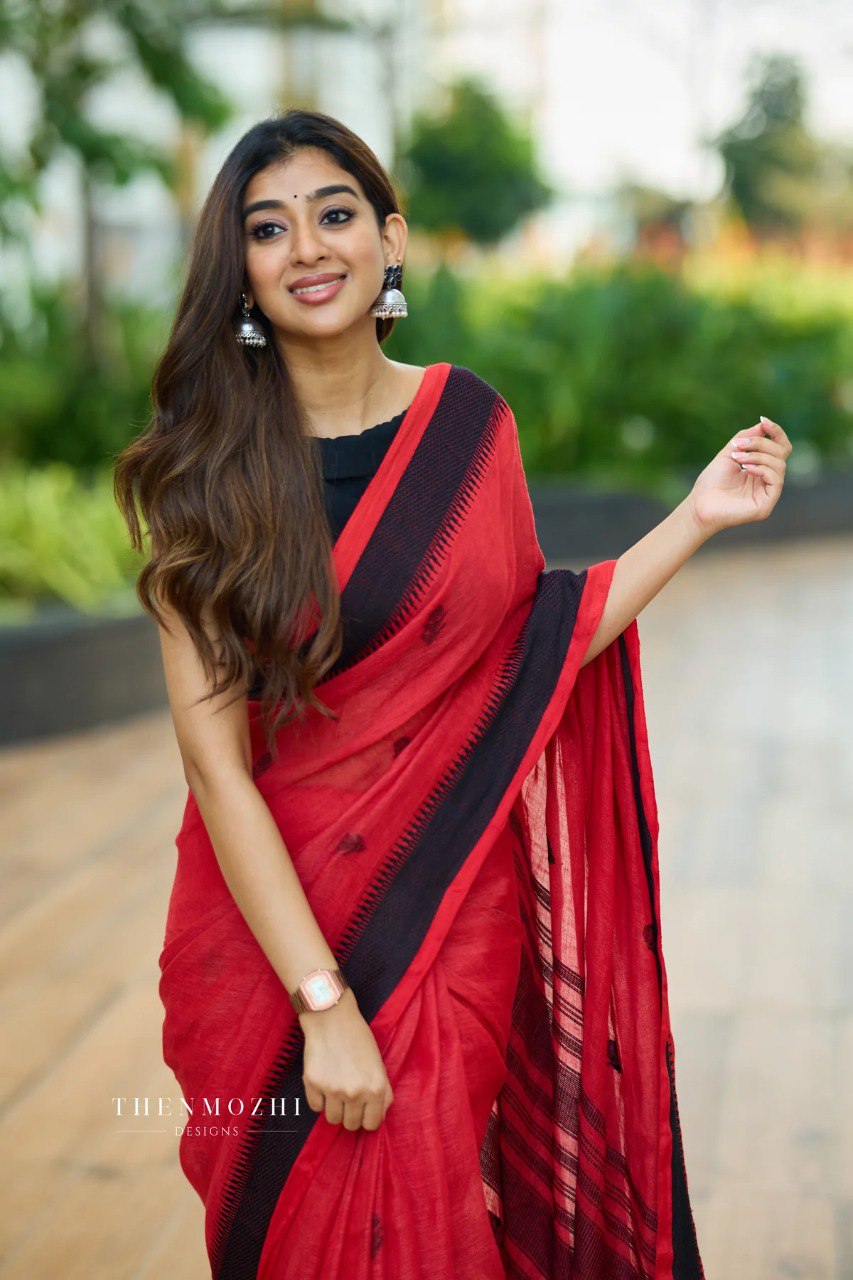 BEAUTIFUL RICH PALLU & JACQUARD WORK ON ALL OVER THE SAREE