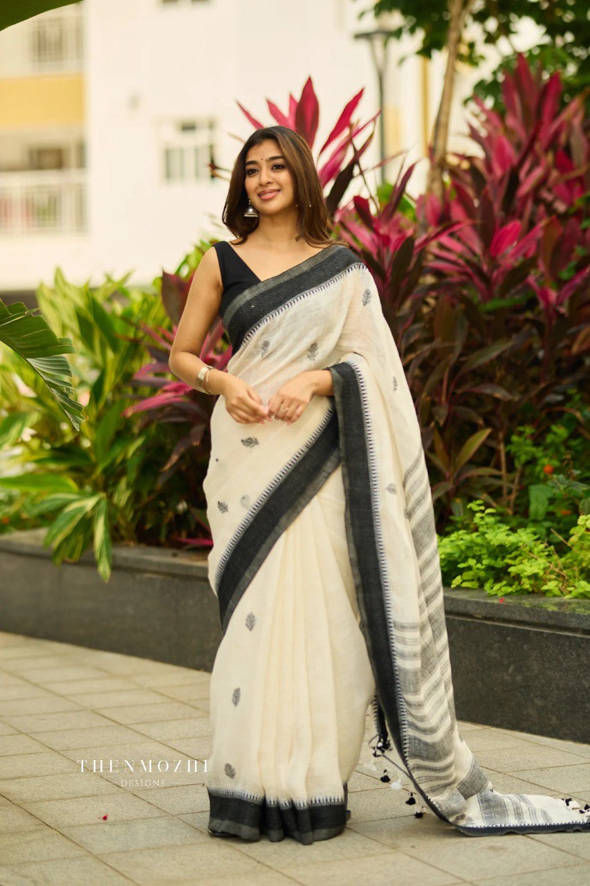 BEAUTIFUL RICH PALLU & JACQUARD WORK ON ALL OVER THE SAREE