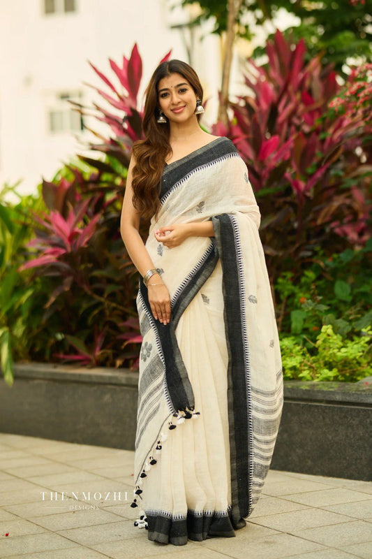 BEAUTIFUL RICH PALLU & JACQUARD WORK ON ALL OVER THE SAREE