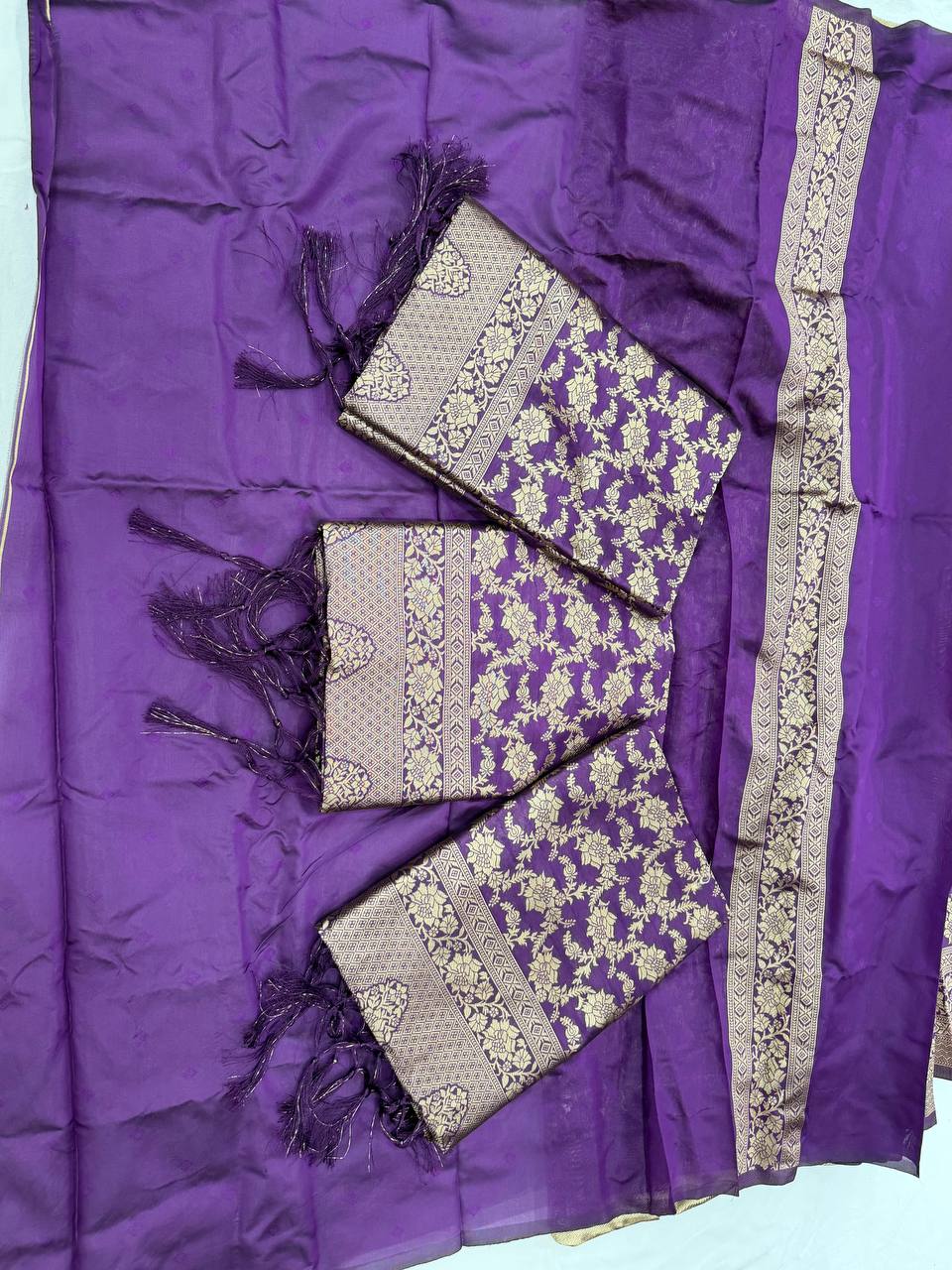 SOFT LICHI SILK CLOTH SAREE