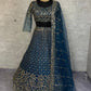 Sehen Sie umwerfend aus in diesem wunderschönen cremefarbenen Lehenga-Set