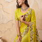 Party Wear Soft Fendy Chiffon Saree