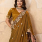 Party Wear Soft Fendy Chiffon Saree