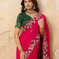 Party Wear Soft Fendy Chiffon Saree