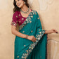 Party Wear Soft Fendy Chiffon Saree