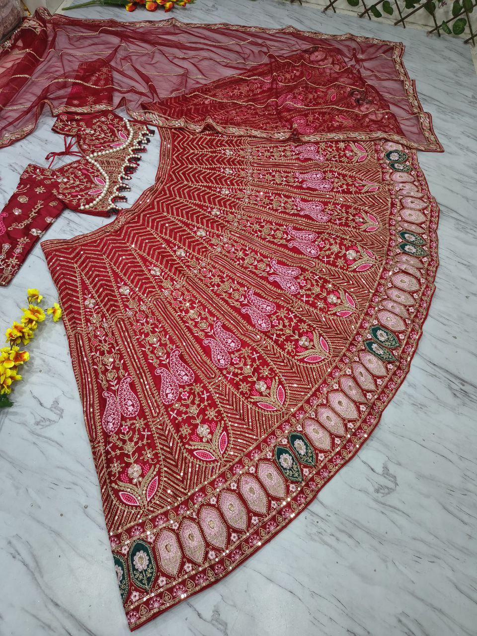 Presenting You Most Beautiful Most Trending Lehenga Collection