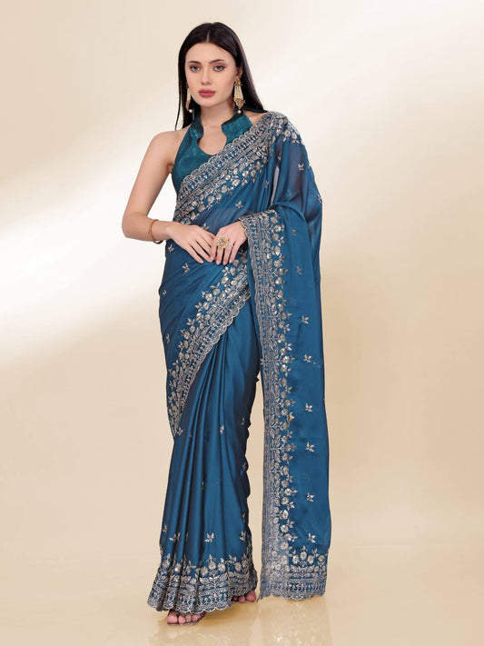 Looking some one for this same colour beautiful Saree