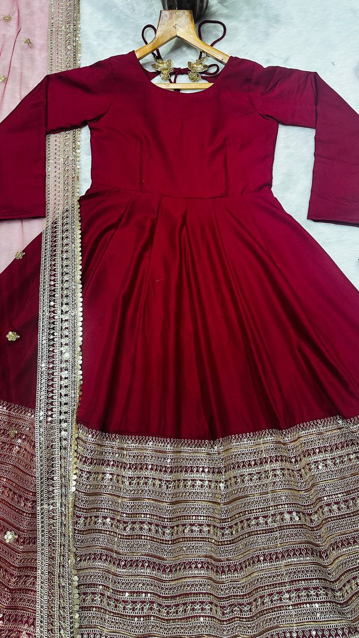 Designer Anarkali Suit is luxury clothing Considered
