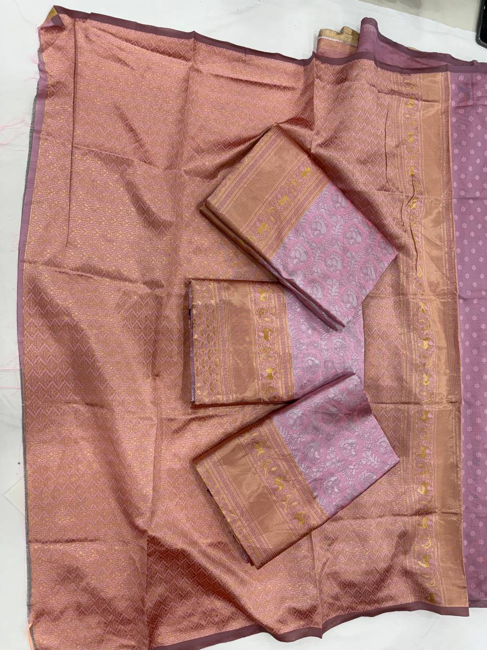 SOFT LICHI SILK CLOTH SAREE