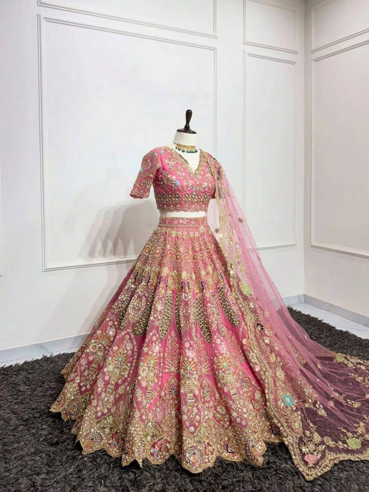 Launching 4 meter flared Butterfly Net Lehenga