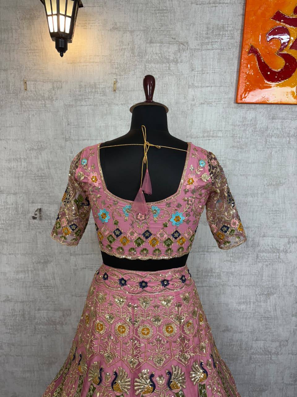 Launching 4 meter flared Butterfly Net Lehenga