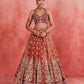 Premium Rolex Silk Embellished With Beautiful Embroidery Lehenga