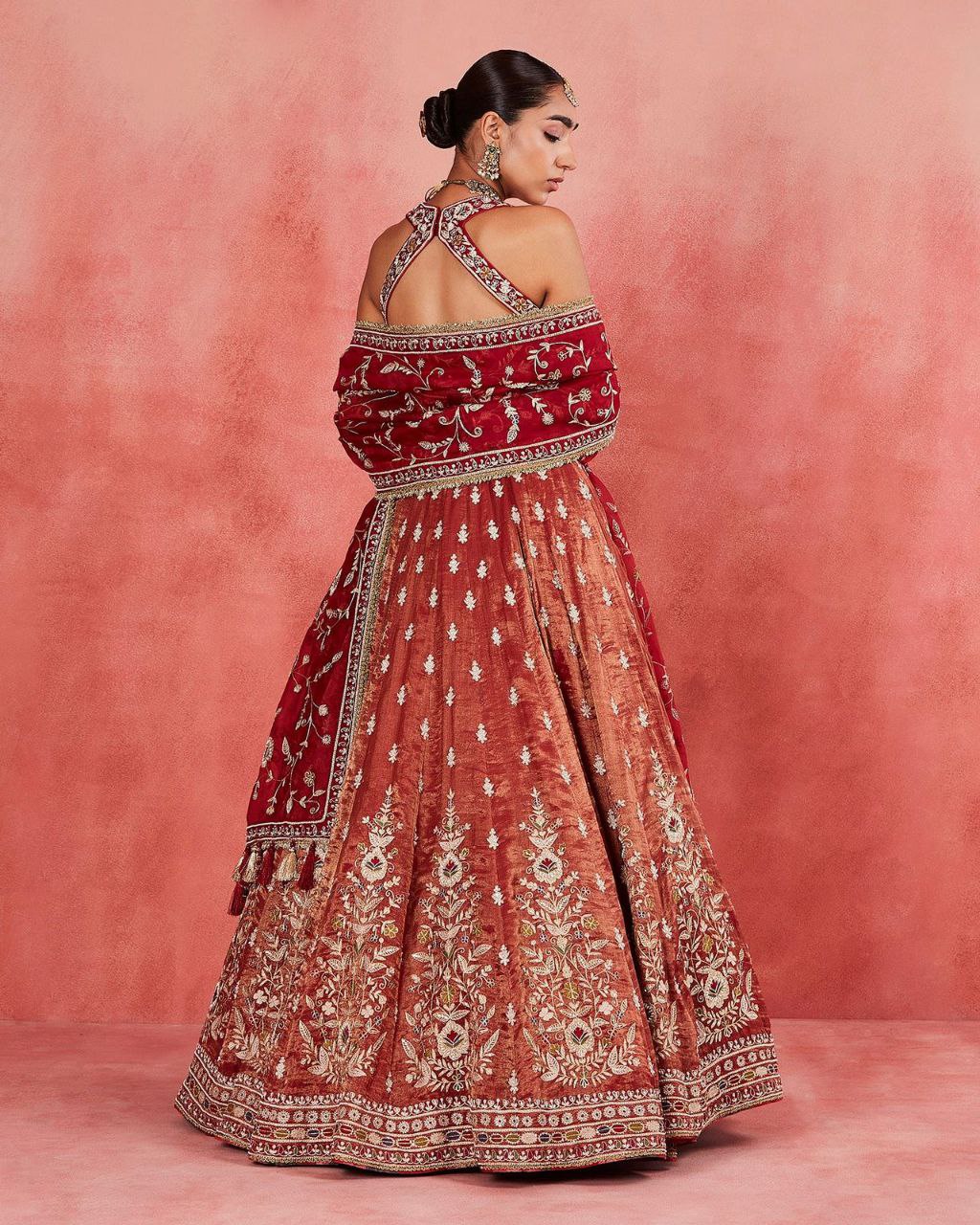 Premium Rolex Silk Embellished With Beautiful Embroidery Lehenga