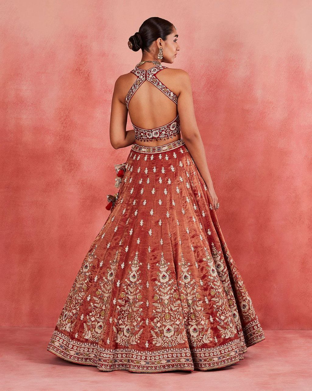 Premium Rolex Silk Embellished With Beautiful Embroidery Lehenga
