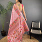 Soft Kashmiri Pashmina silk weaving saree