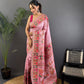 Soft Kashmiri Pashmina silk weaving saree