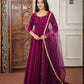 NEW WINTERWEAR COLLECTION ON HEAVY 9000 VELVET PARTYWEAR GOWN