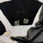 Georgette Anarkali with Hotfix work!! huge flair anarkali