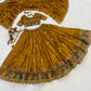 Dazzle in our embroidered Musturd Haldi Yellow lehenga