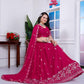 Star Georgette Sequence Embroidery Work Lehenga Choli