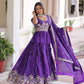 Premium Designer Sequins Embroidered Readymade Lehenga choli Set