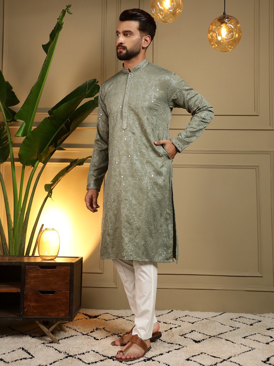 Presenting Men's Kurta Pyjama