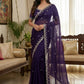 Presenting You Most Beautiful Latest Wal With Moti Work Saree Collection